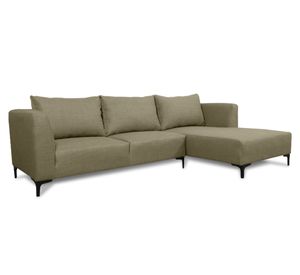 Seccional 3 cuerpos Suria chenille beige