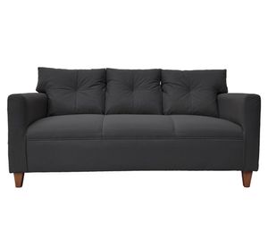 Sofá 3 cuerpos Mateo chenille PM grafito