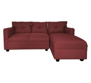 Seccional 3 cuerpos Mateo chenille rojo