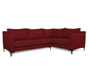 Seccional 3 cuerpos Alanna chenille rojo