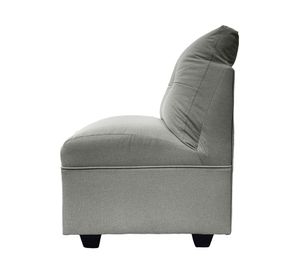 Set 2 butacas 1 cuerpo Mateo chenille PP gris