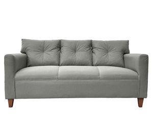 Sofá 3 cuerpos Mateo chenille gris