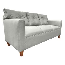 Sofá 3 cuerpos Mateo chenille gris