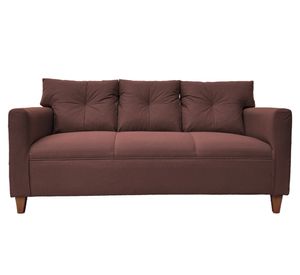 Sofá 3 cuerpos Mateo chenille café