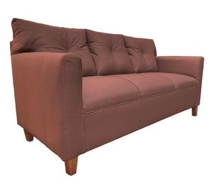 Sofá 3 cuerpos Mateo chenille café