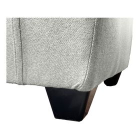 Juego de living 5 cuerpos Mateo chenille PP gris