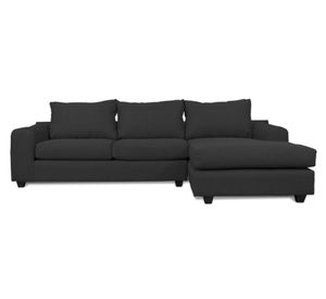 Seccional 3 cuerpos Kandra chenille grafito