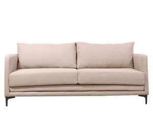 Sofá 3 cuerpos Bureo lino hueso