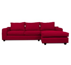Seccional 3 cuerpos Kandra chenille rojo