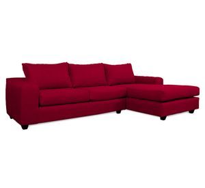 Seccional 3 cuerpos Kandra chenille rojo