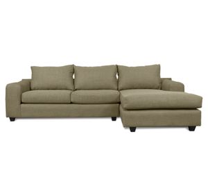 Seccional 3 cuerpos Kandra chenille beige