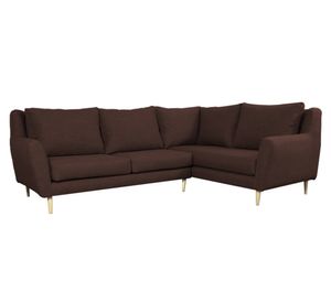 Seccional 3 cuerpos Lenora chenille café