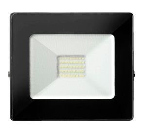 Foco proyector Led  30W Frio negro