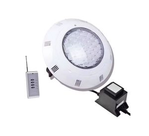 Foco LED para piscina con control remoto 24W 27.5 cm RGB