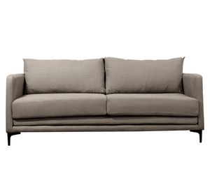 Sofá 3 cuerpos Bureo lino gris piedra