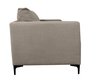 Sofá 3 cuerpos Bureo lino gris piedra