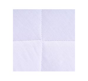 Cubre Colchón 2 plazas Elasticado blanco