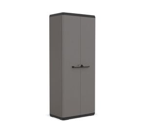 Gabinete plástico multiuso cocina/lavadero Piú gris 166x39x68 cm
