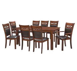 Comedor 6 sillas 2 sitiales Capri