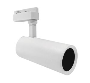 Foco riel Gu10 1 Luz negro