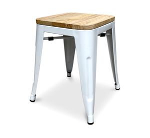 Pack 4 Sillas Tolix blanco