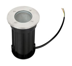 Foco para piscina LED GU10 1L negro