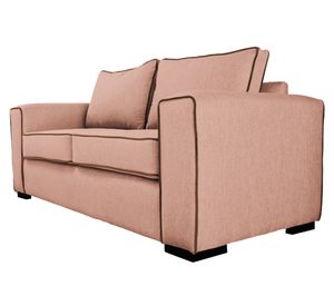 Sofá 3 cuerpos Gabro chenille palo rosa
