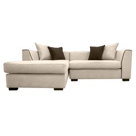 Seccional 3 cuerpos Valencia chenille beige