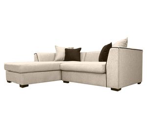 Seccional 3 cuerpos Valencia chenille beige