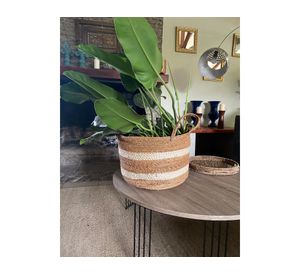 Cesto Vishnu beige 35x28 cm