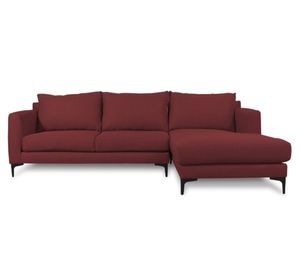 Seccional 3 cuerpos Kaile chenille rojo