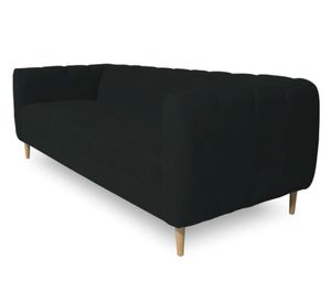 Sofá 2 cuerpos Lynette grafito