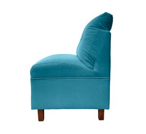 Set 2 butacas 1 cuerpo Mateo chenille PM turquesa