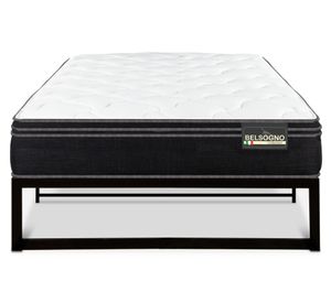 Cama metálica Iron Smart Belsogno Premium 1.5 plazas
