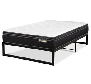 Cama metálica Iron Smart Belsogno Premium 1.5 plazas