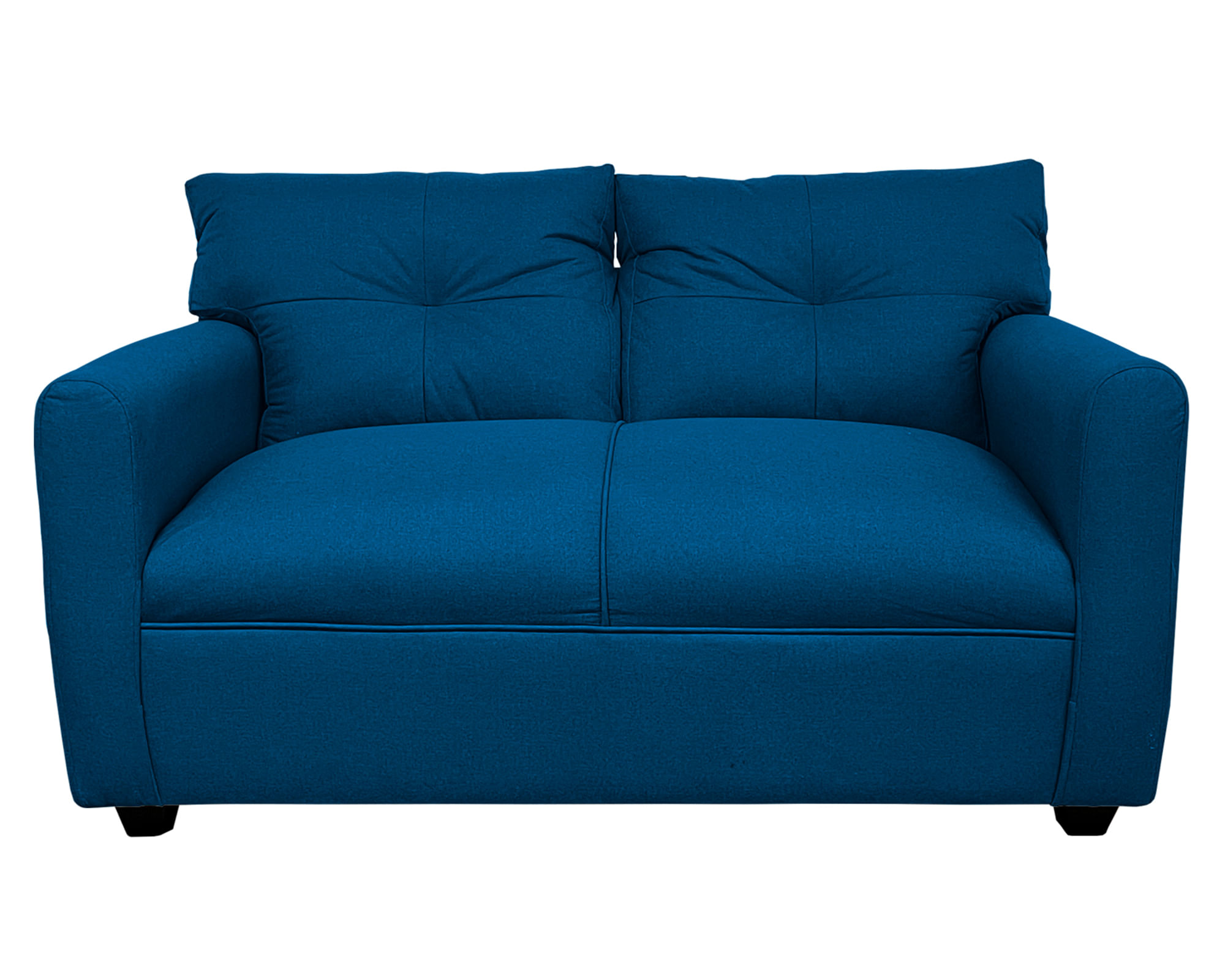 Sofás Home Sofá 2 cuerpos Mateo chenille PP azul