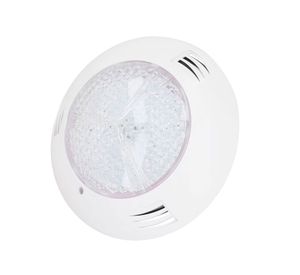 Foco LED para piscina blanco con control remoto azul 24W 27.5 cm RGB