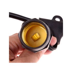 Guirnalda luces E27 Cálida 10 Ampolletas negro