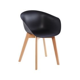 Pack de 4 Sillas Elisa negro