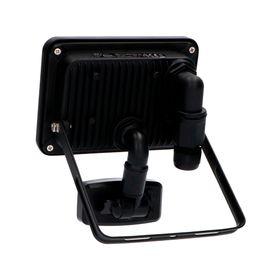 Foco sensor LED 10W 1L cálida negro