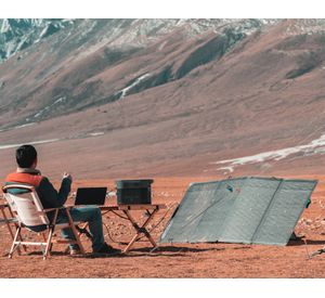 Panel solar flexible 220W monocristalino 183x82x2.5 cm