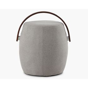 Pouf con asa de madera LT