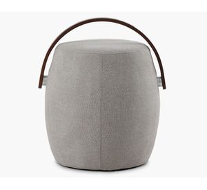 Pouf con asa de madera LT