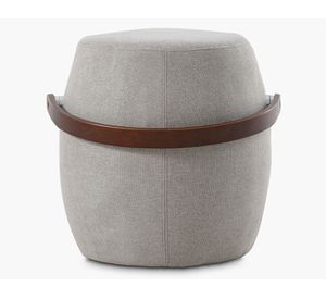 Pouf con asa de madera LT