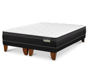 Cama europea Belsogno Premium 2 plazas base dividida