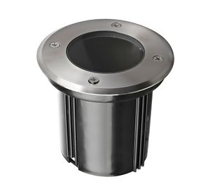 Foco embutido piso exterior gris GU10