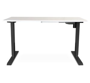 Escritorio Cosmo blanco/negro 121x140x60 cm