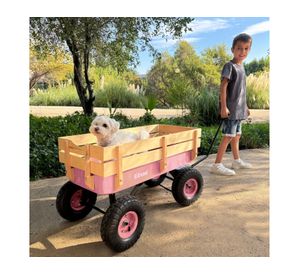 Carro arrastre Wagon rosado