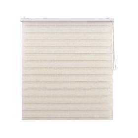 Cortina roller Dúo con cenefa 150x250 cm beige