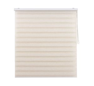 Cortina roller Dúo con cenefa 150x250 cm beige